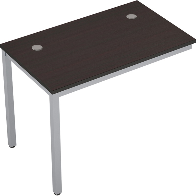 Изображение товара Элемент Avance 6МБК.167 венге/алюминий матовый 1000х600х750 мм для офисной мебели