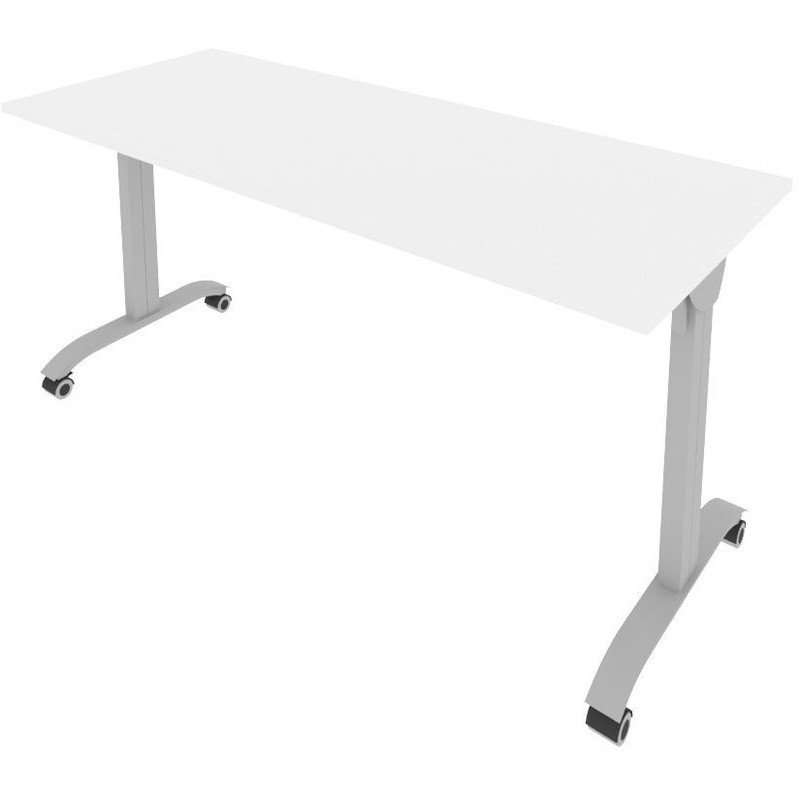 Изображение товара Секция стола для переговоров СМ прямая белый 1600x650x757 офисный мебель