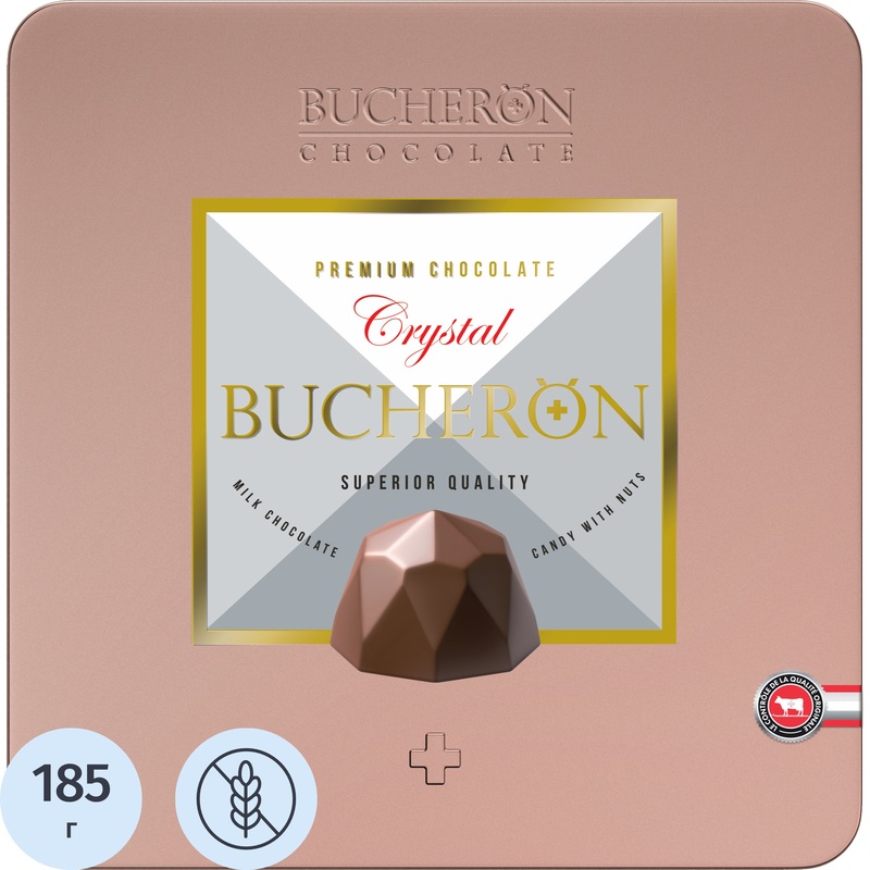 Изображение товара Конфеты Bucheron Crystal шоколадно-ореховые 185 г