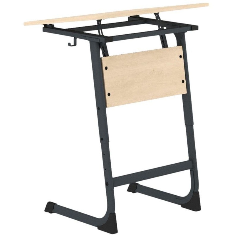 Изображение товара Парты растущие одноместные Sheffilton SHT-T-TN16 с регулируемой высотой и наклоном