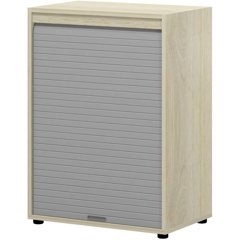 Изображение товара Шкаф-тумба Ринг КМ 240 светлый дуб и серый