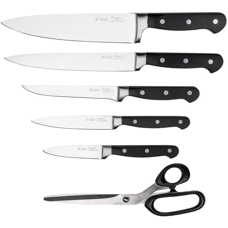 Изображение товара Набор ножей TalleR TR-22009 с ножницами 7 предметов (22009)