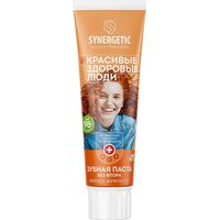 Зубная паста Synergetic Комплекс-формула 7 в 1 без фтора 100 г