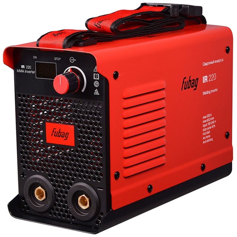Изображение товара Сварочный инвертор Fubag IR 220 220А MMA для профессиональной и бытовой сварки