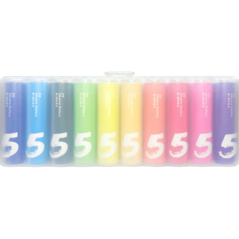 Изображение товара Батарейка AA пальчиковая Xiaomi ZMI Rainbow (10 штук)