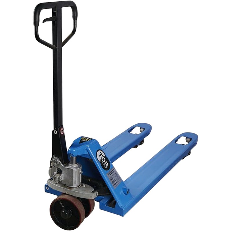 Изображение товара Гидравлическая тележка TOR RHP(BF) PRO 3500 кг 1150 мм полиуретановые колеса