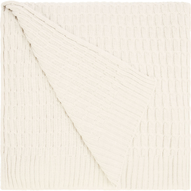 Изображение товара Плед акриловый Teplo Slumberland 120x170 молочно-белый для дома уютный