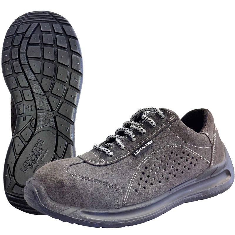 Изображение товара Полуботинки рабочие летние S1 Targa из замши с металлическим подноском 48 размер