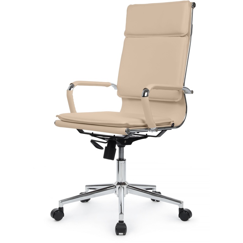 Изображение товара Кресло для руководителей RV Design Hugo бежевое из экокожи офисное