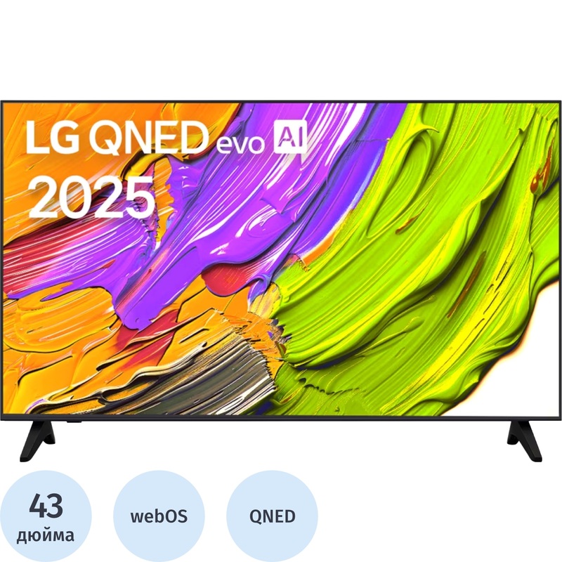 Изображение товара Телевизор 43" LG 43QNED70A6A.ARUG Ultra HD 4K