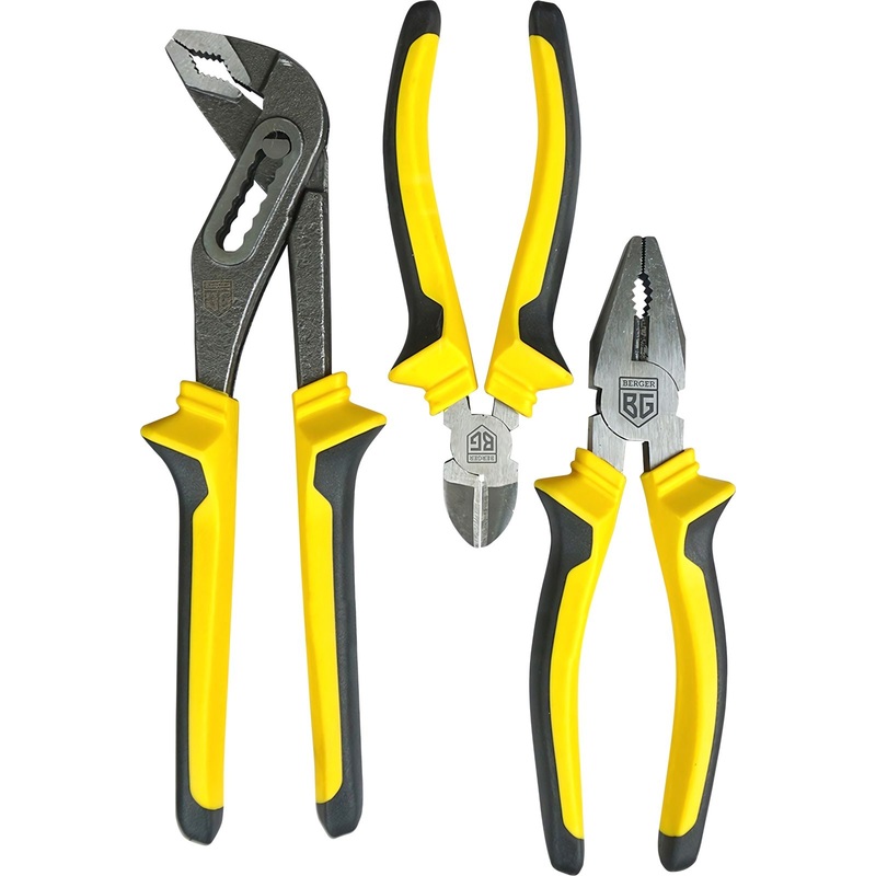 Изображение товара Набор шарнирно-губцевого инструмента 3 предмета BERGER BG1295