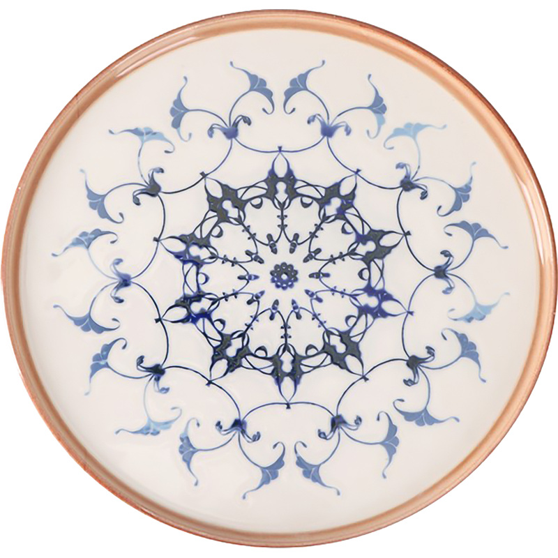 Изображение товара Тарелка универсальная Pioli Reflect фарфор 27 см разноцветная