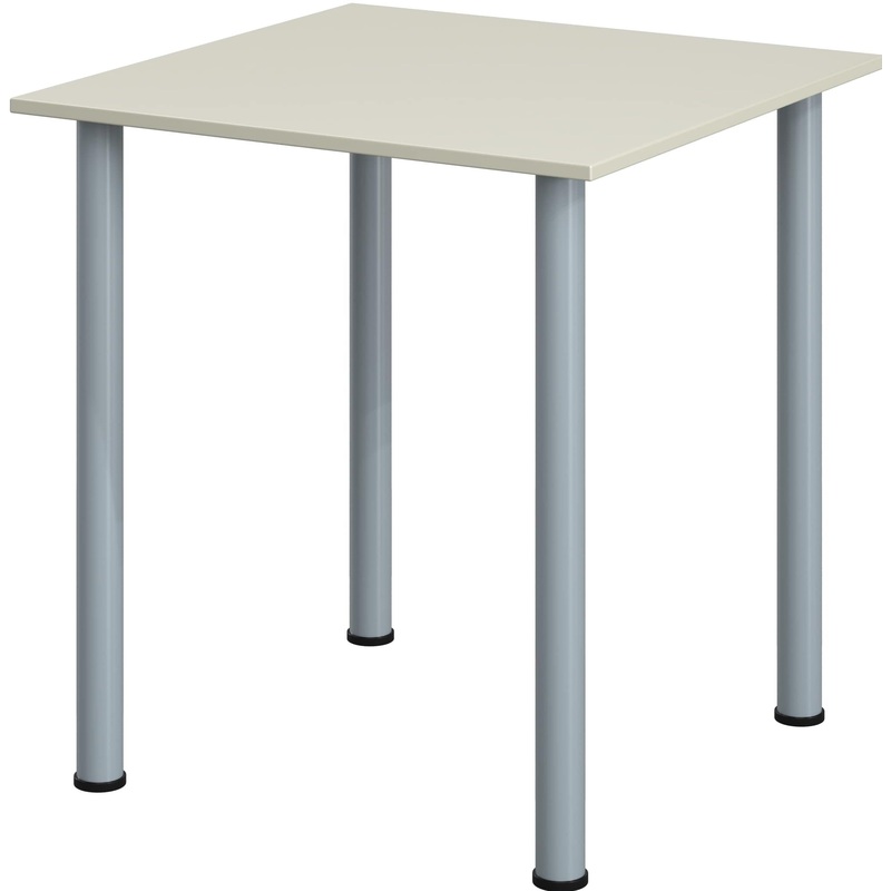 Изображение товара Стол обеденный Комус МДС (серый, 700х700х760 мм)