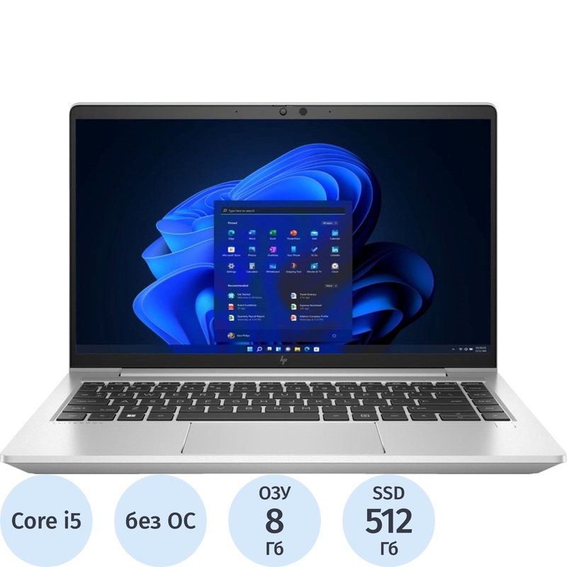 Изображение товара Ноутбук HP EliteBook 640 G9 14 Full HD Intel Core i5 8ГБ 512ГБ SSD