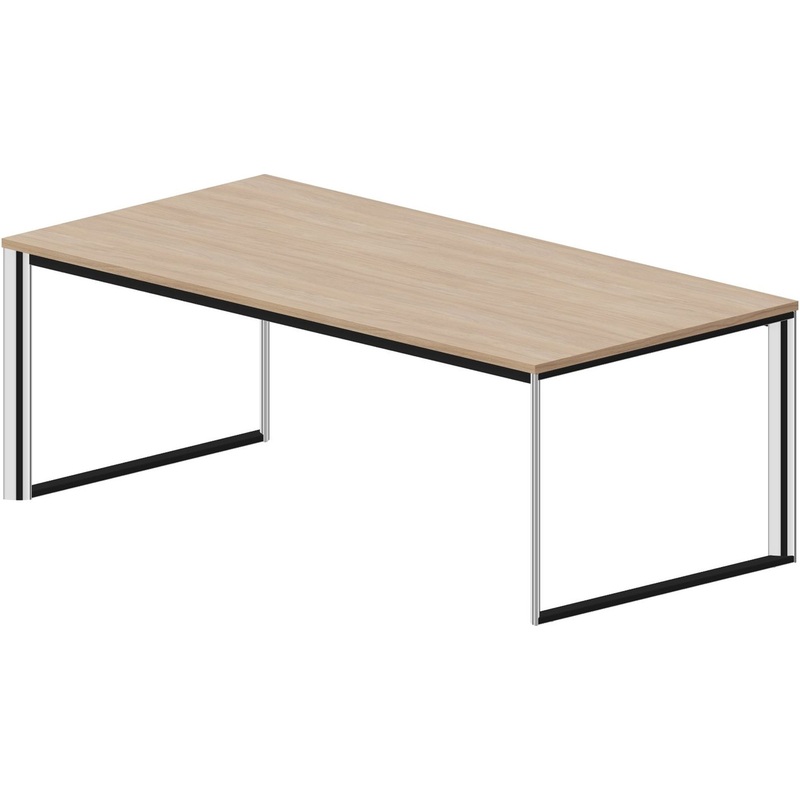 Изображение товара Офисный стол прямой Carre CATA200 из ЛДСП с регулируемыми ножками 2000х1000 мм