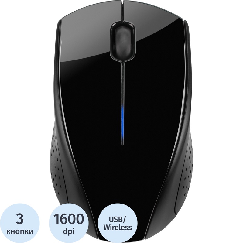 Изображение товара HP 220 беспроводная мышь чёрная 3FV66AA