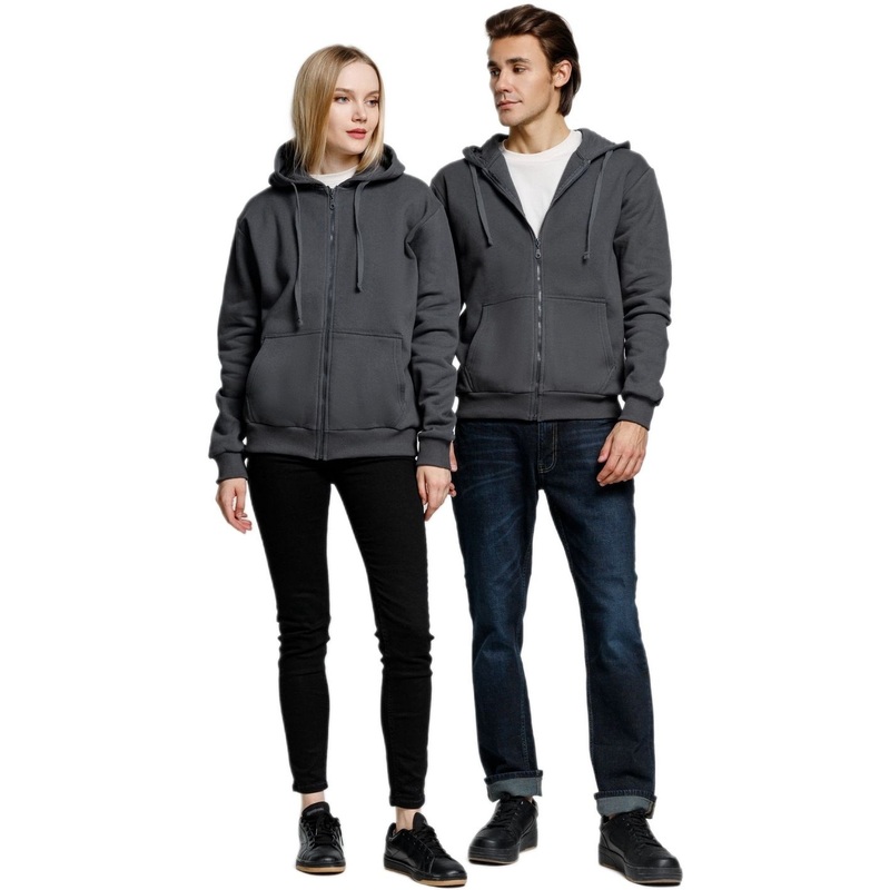 Изображение товара Толстовка Siverga Heavy 2.0 серого цвета, унисекс, модель Siverga Heavy