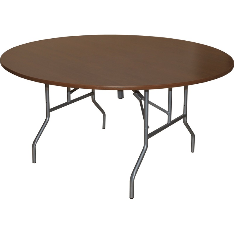 Изображение товара Стол обеденный Дельта складной (1800x1800x750 мм) ночче эко/металлик