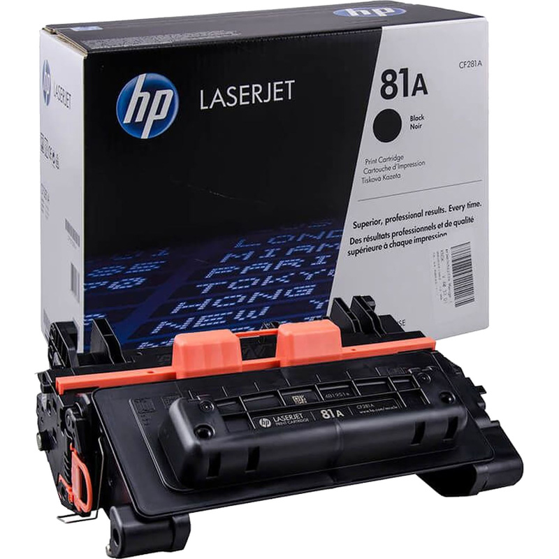 Изображение товара Оригинальный лазерный картридж HP 81A CF281A черный для LaserJet