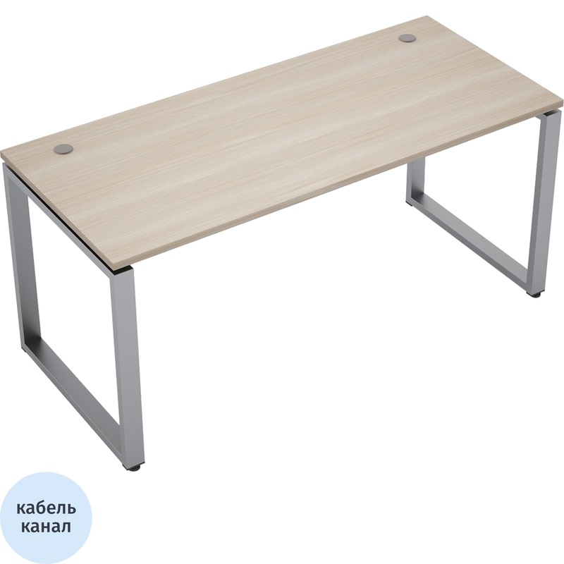 Изображение товара Стол прямой Avance 6М-О.679 светлый алюминий 1400x700x750 мм