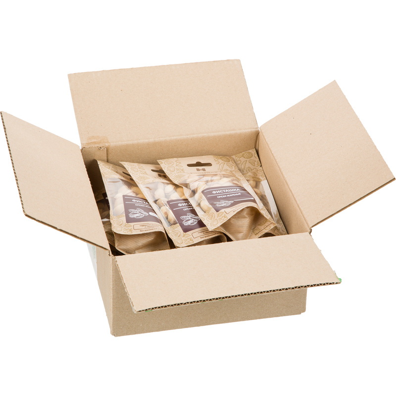 Изображение товара Фисташки жареные соленые Деловой Стандарт 12 штук по 50 г