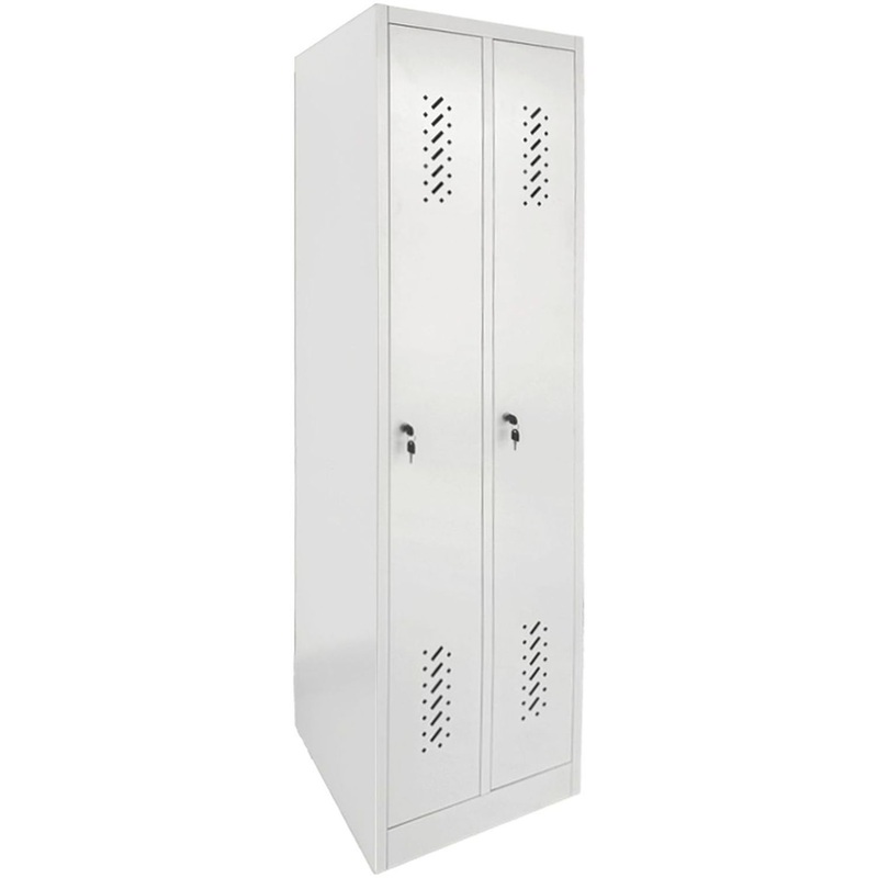 Изображение товара Металлический шкаф для одежды Комус Мебель Cobalt 22-50 серый