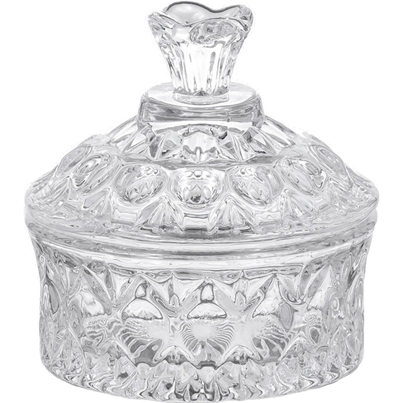 Изображение товара Конфетница Кристалл стеклянная 80х85 мм