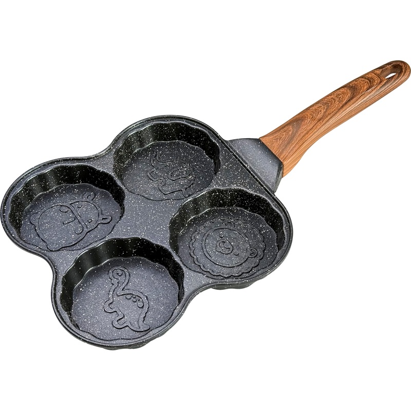 Изображение товара Сковорода для оладий Appetite Zoo Nordic Stone 19 см с антипригарным покрытием