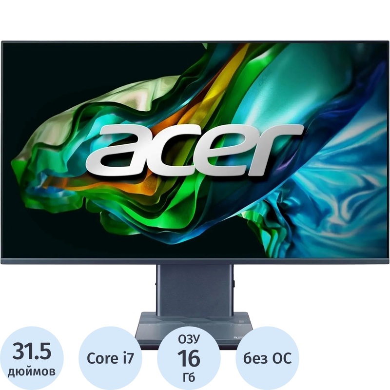 Изображение товара Моноблок Acer Aspire S32-1856 31.5 IPS Core i7 16 Гб 512 Гб SSD без ОС