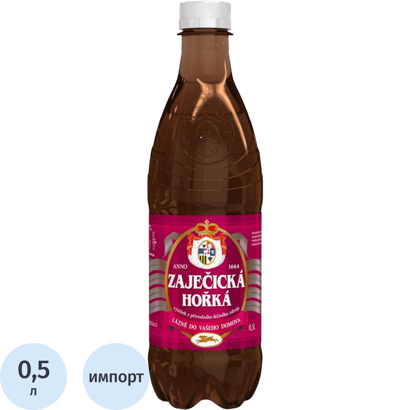 Изображение товара Минеральная вода Zajecicka Horka лечебно-столовая 0.5 л негазированная