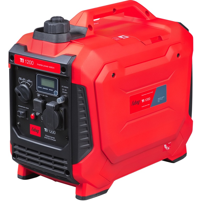 Изображение товара Генератор бензиновый Fubag TI 1200 инверторный 1.2 кВт резервное питание