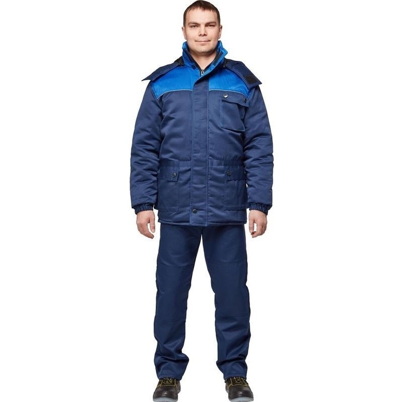 Изображение товара Куртка рабочая зимняя мужская з08-КУ со светоотражающим кантом