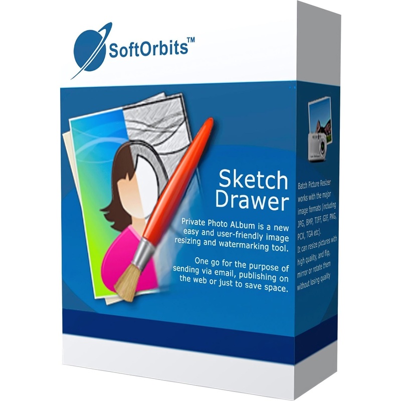 Изображение товара SoftOrbits Sketch Drawer Personal электронная лицензия 1 ПК на 12 мес для обработки изображений