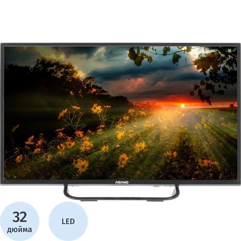 Изображение товара Телевизор 32 Asano 32LH1110T HD LED дисплей DVB-T DVB-S2 USB HDMI