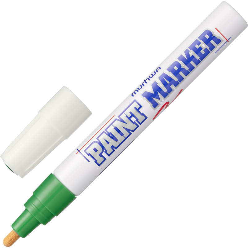Изображение товара Маркер промышленный лаковый MunHwa PM-04 зелёный 2-4 мм