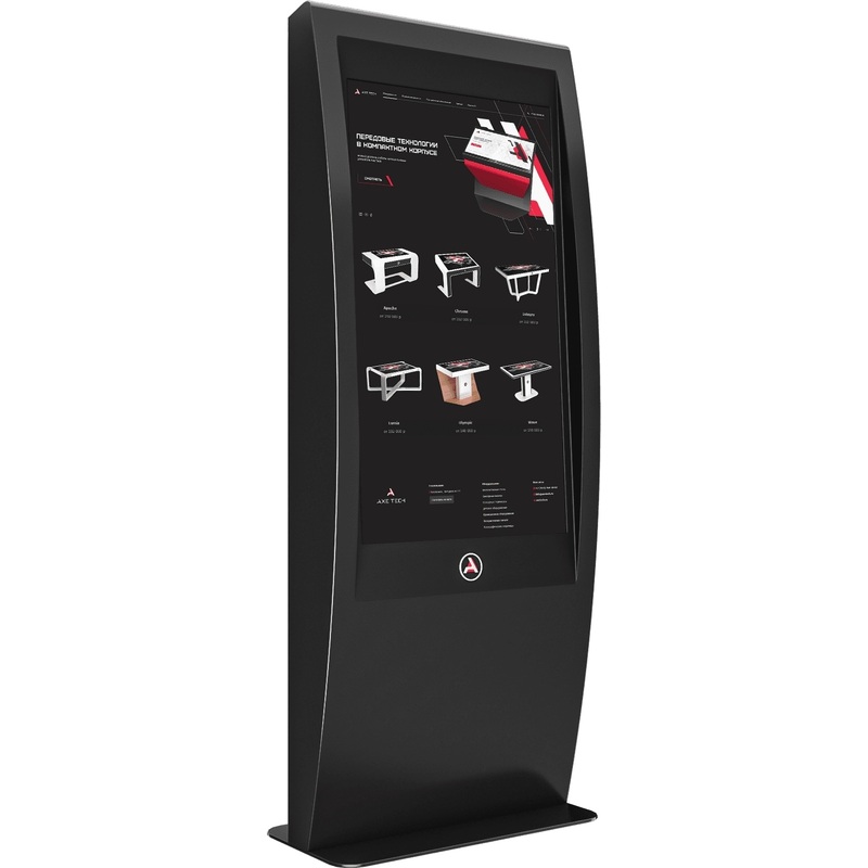 Изображение товара Интерактивный киоск AxeTech Stone Medium 43 дюйма сенсорный для навигации