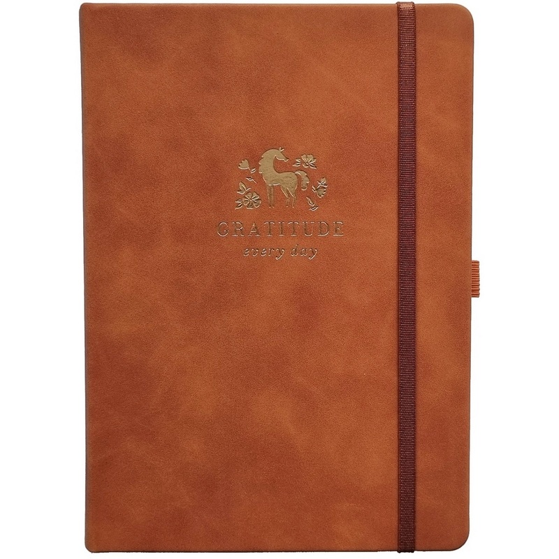 Изображение товара Датированный ежедневник 2026 год InFolio Grace А5 искусственная кожа коричневый