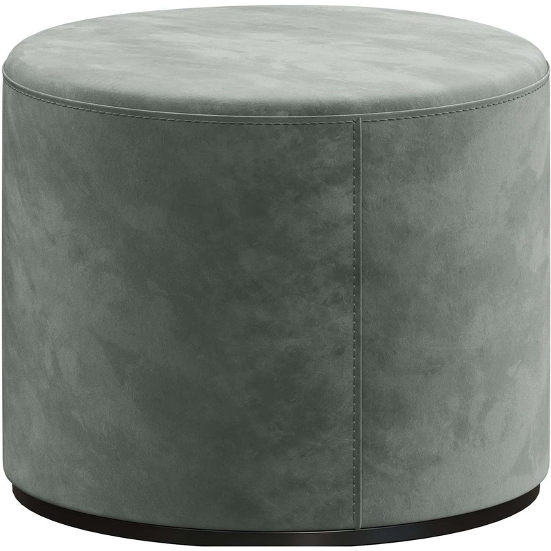 Изображение товара Пуф Боно БН-5045 серый - стильный мебельный пуф для дома и общественных зон 500x500x415 мм