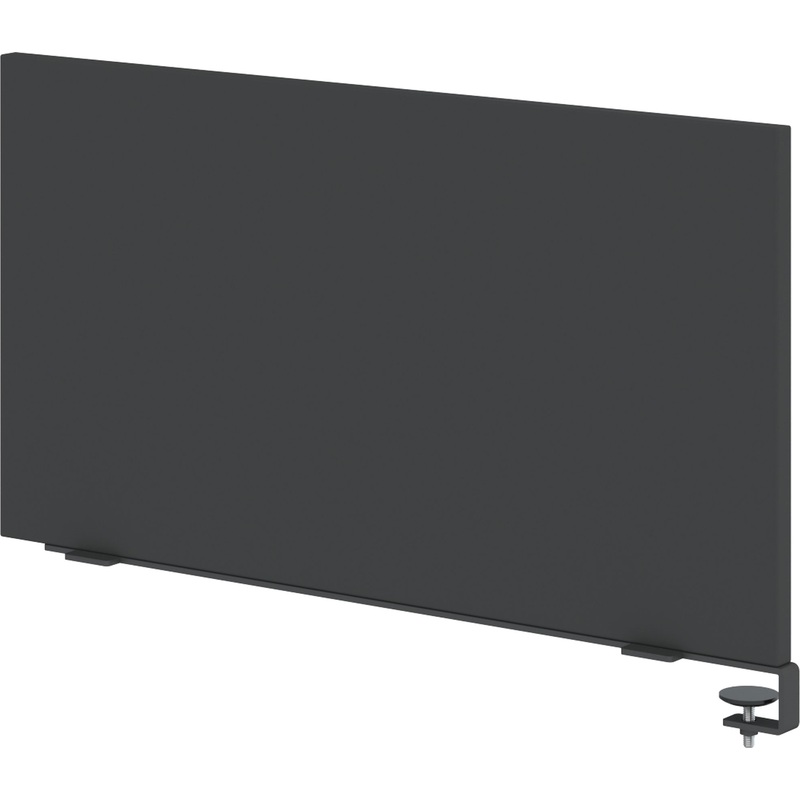 Изображение товара Экран к столу Forta FWBL 6535 с креплением, чёрный графит, 647х18х346 мм