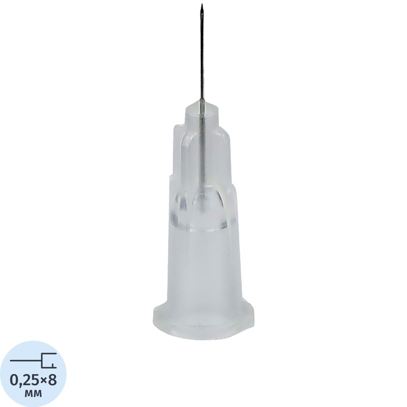 Изображение товара Игла для мезотерапии SFМ 31G 0.25x8 мм 50 штук стерильные