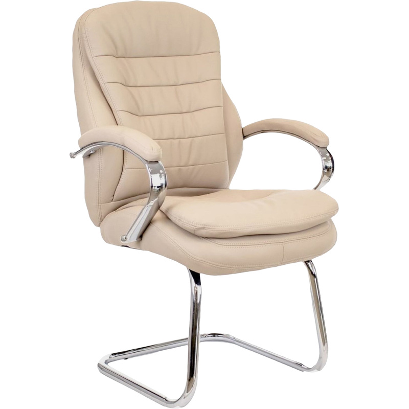 Изображение товара Конференц-кресло Everprof Valencia CF бежевое из экокожи