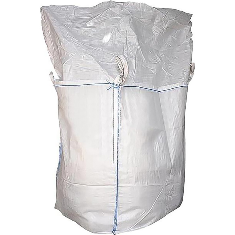 Изображение товара Мешок биг-бэг четырехстропный 95x95x150 см 160 г/м? (верх юбка, дно глухое)