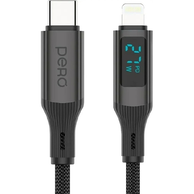 Изображение товара Кабель Pero DC14 Ultimate USB Type-C Lightning 1.2 метра для зарядки и синхронизации