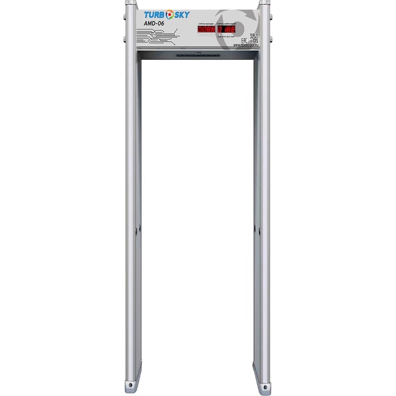 Изображение товара Металлодетектор арочный Turbosky AMD-06 для контроля доступа