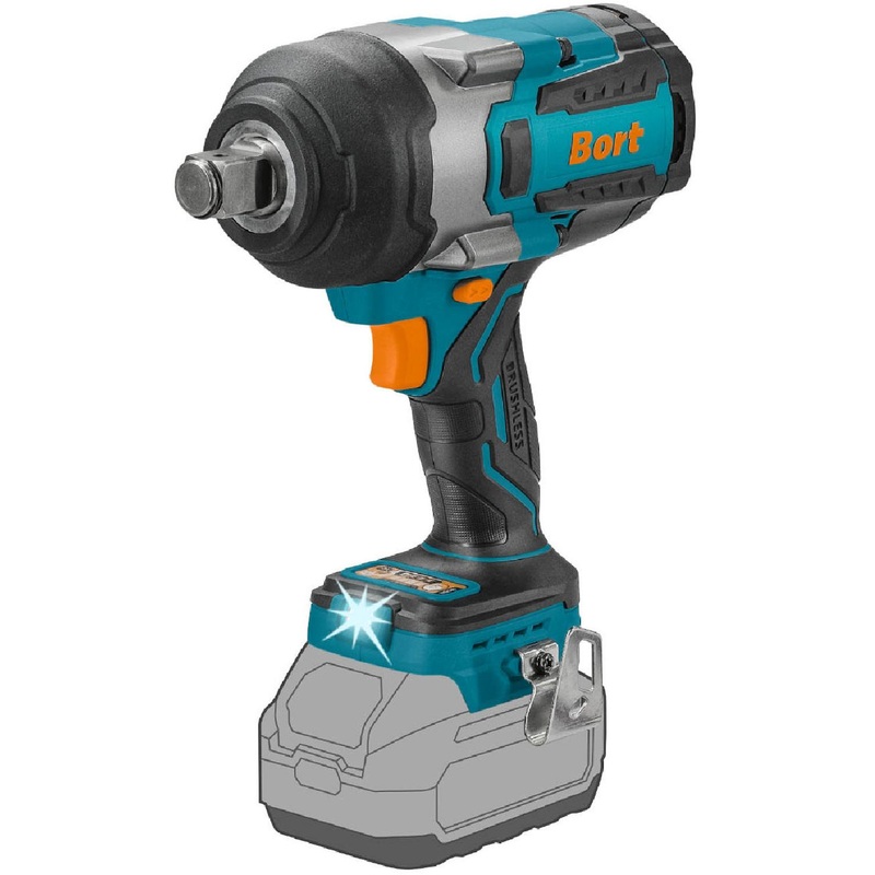 Изображение товара Аккумуляторный гайковёрт Bort BSR-21U-XL 18 В 2100 Нм бесщеточный