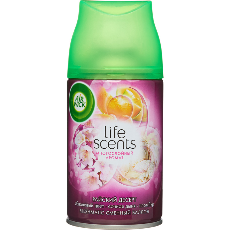 Изображение товара Баллон сменный для автоматического освежителя Air Wick Райский десерт 250 мл