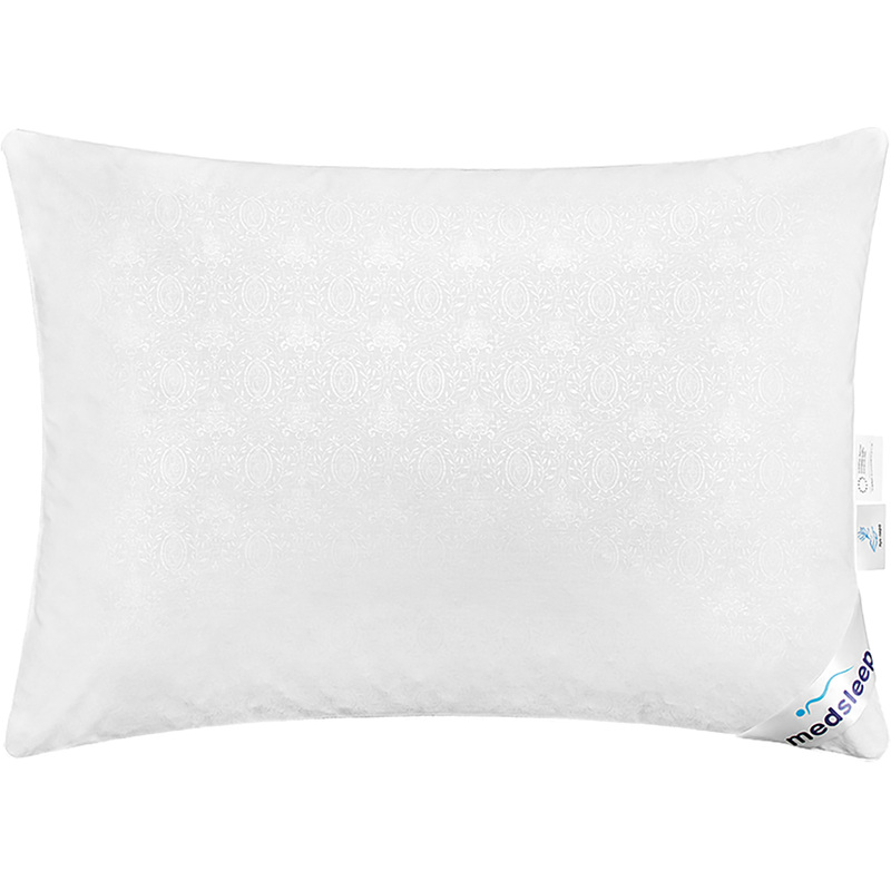 Изображение товара Подушка Medsleep 50x70 см пух-перо тик гипоаллергенная ортопедическая