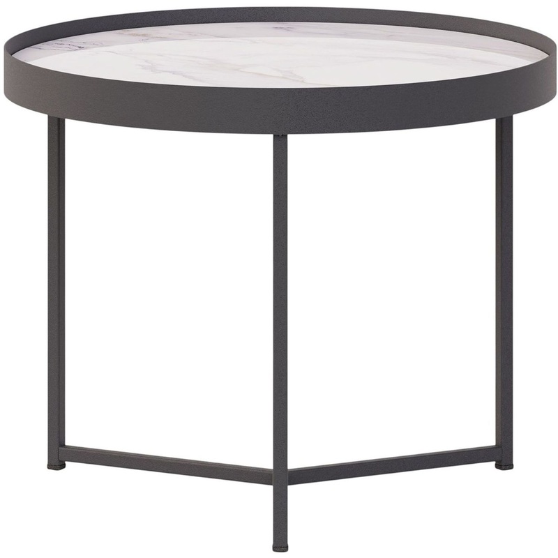 Изображение товара Журнальный столик Комус Мебель Тайлер 450 черный матовый