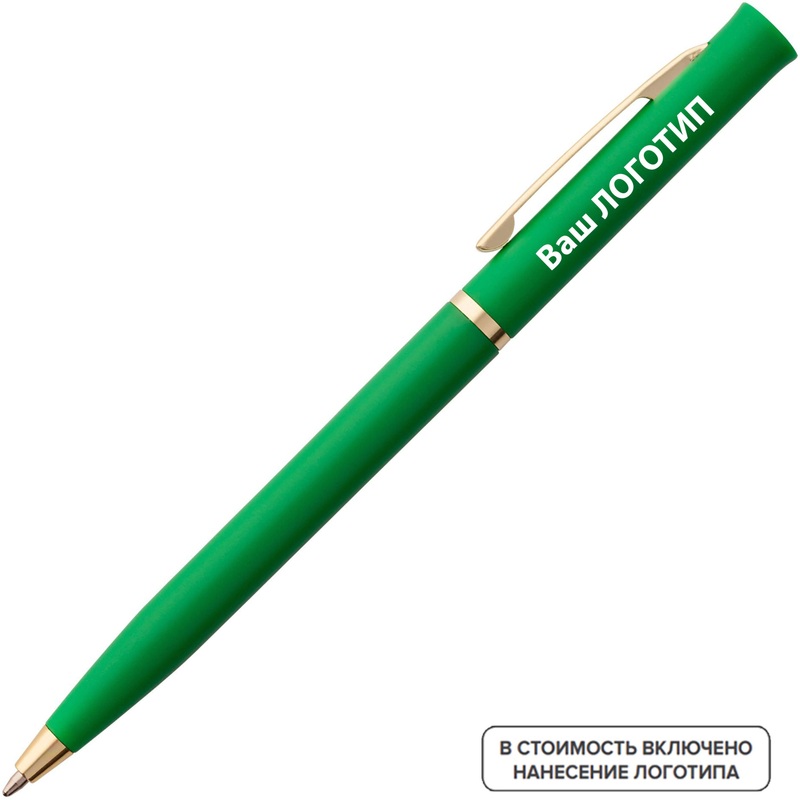 Изображение товара Шариковая автоматическая ручка EuroGold с синей пастой, 1 мм, оптовая упаковка 200 шт