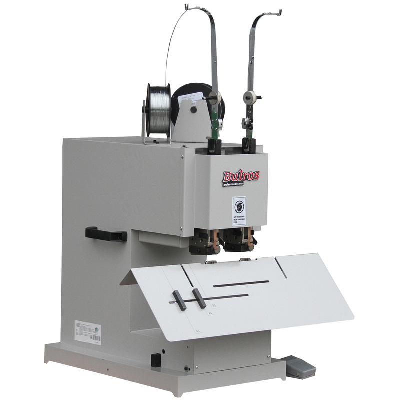 Изображение товара Проволокошвейная машина двухголовочная Bulros T-04 для переплета